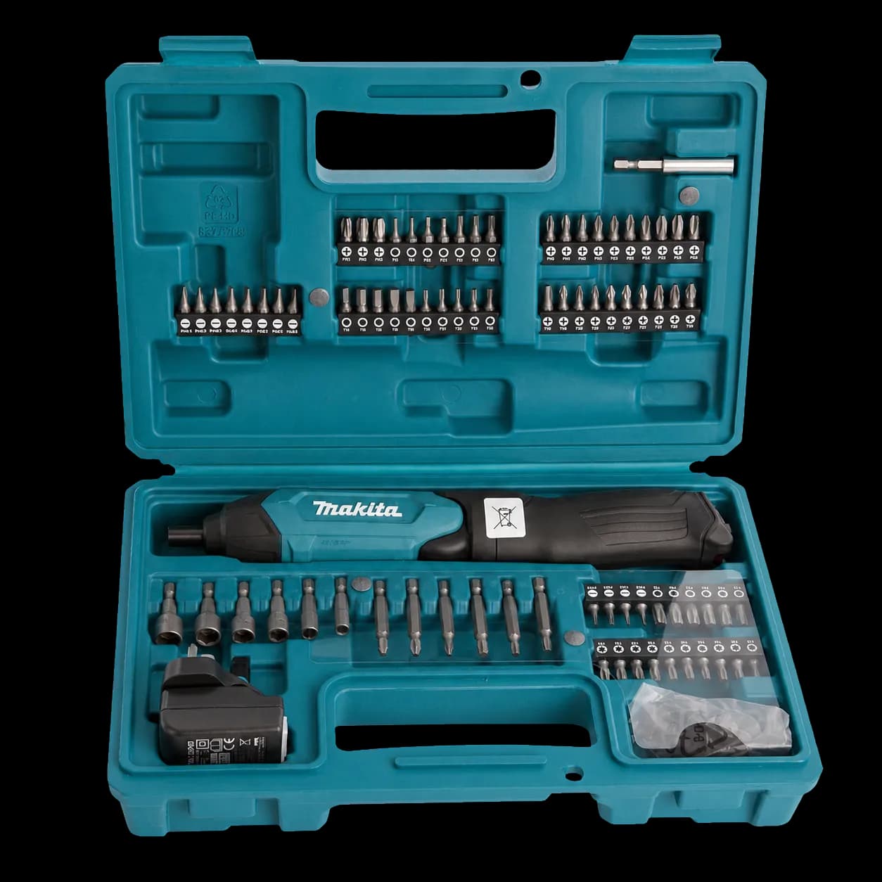 Электроотвертка Makita DF001DW с набором бит в аренду