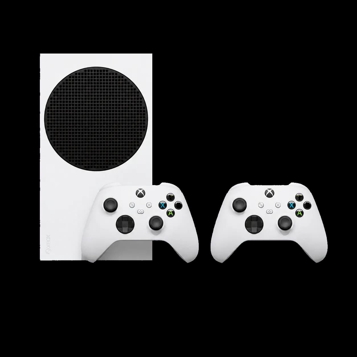 Xbox Series S с двумя геймпадами в аренду