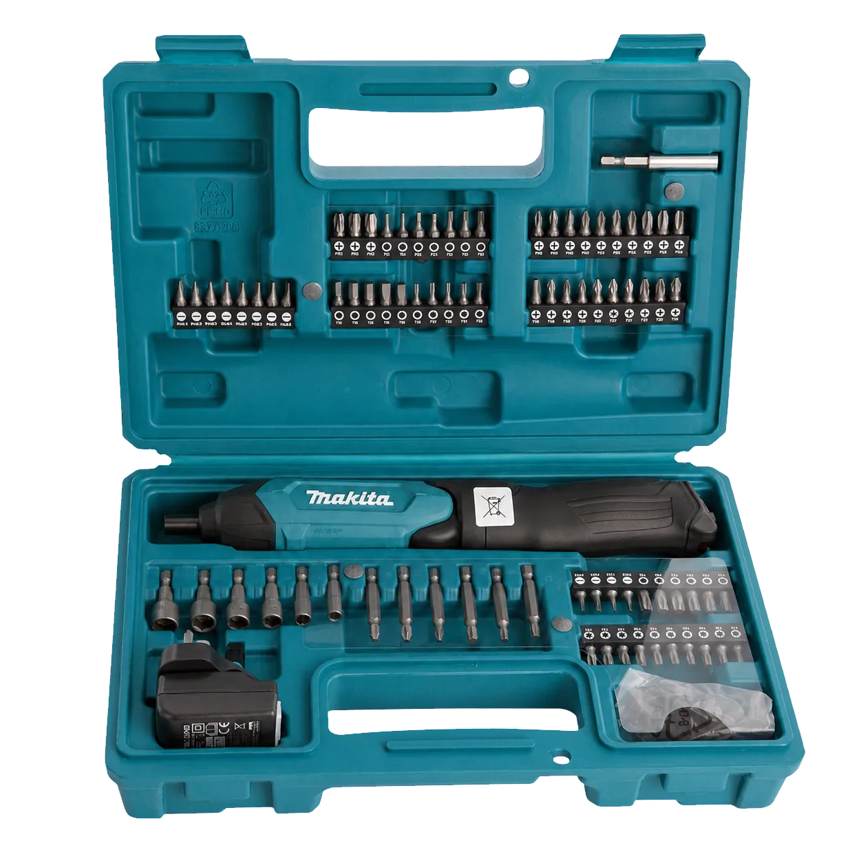 Электроотвертка Makita DF001DW с набором бит в аренду