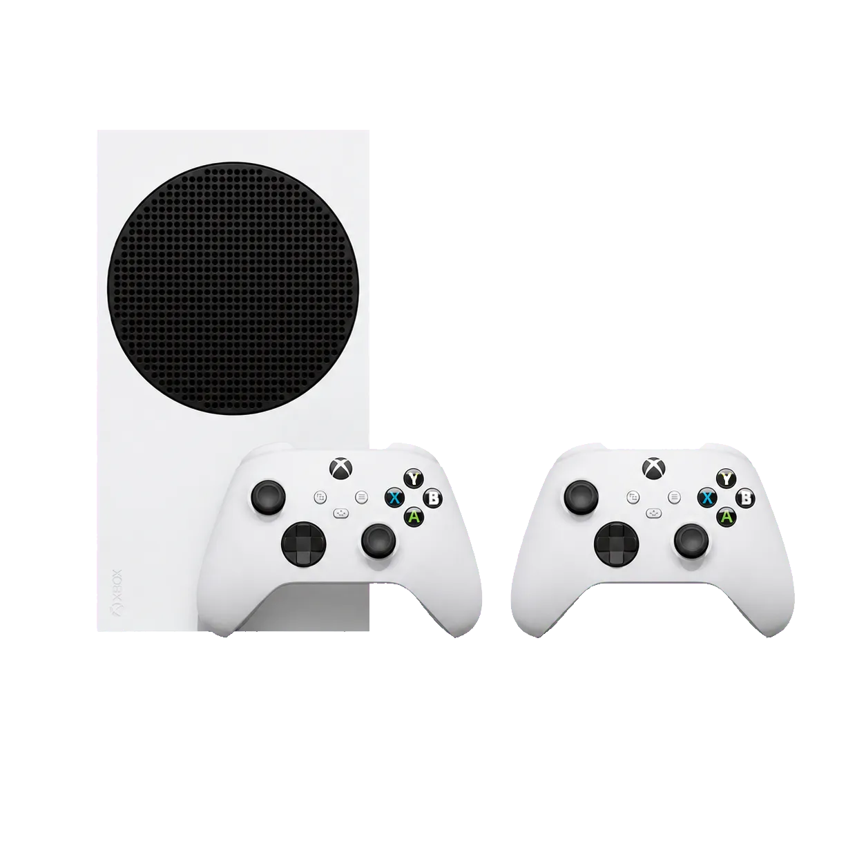 Xbox Series S с двумя геймпадами в аренду